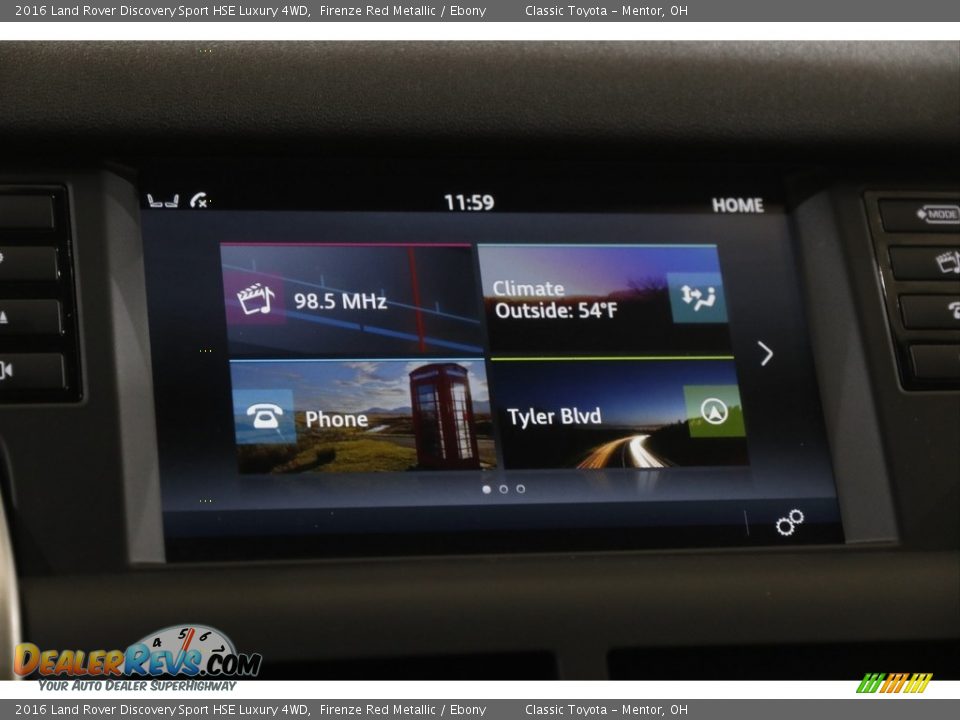 2016 Land Rover Discovery Sport HSE Luxury 4WD Firenze Red Metallic / Ebony Photo #12