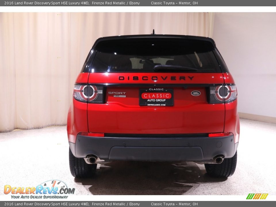2016 Land Rover Discovery Sport HSE Luxury 4WD Firenze Red Metallic / Ebony Photo #19