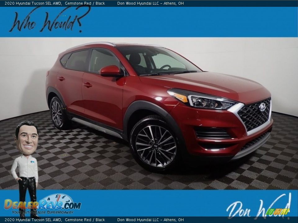 2020 Hyundai Tucson SEL AWD Gemstone Red / Black Photo #1