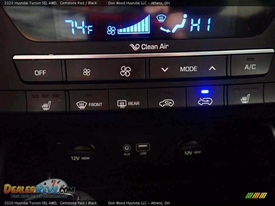 2020 Hyundai Tucson SEL AWD Gemstone Red / Black Photo #2