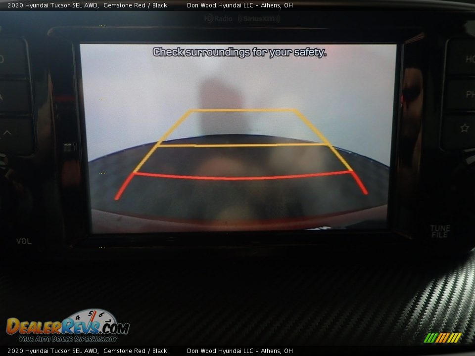 2020 Hyundai Tucson SEL AWD Gemstone Red / Black Photo #3