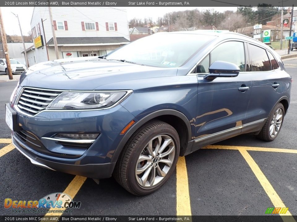 2018 Lincoln MKC Select AWD Blue Diamond Metallic / Ebony Photo #1