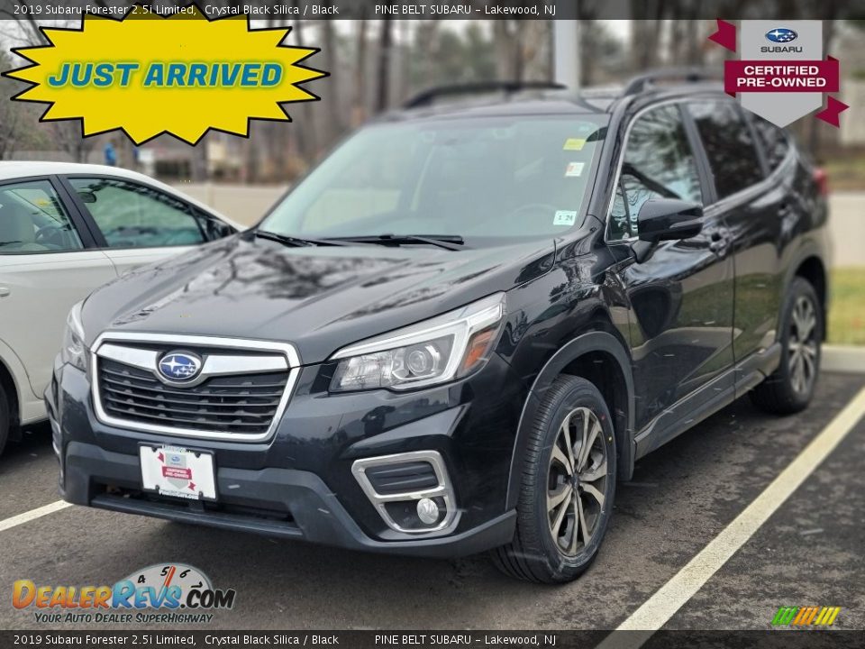 2019 Subaru Forester 2.5i Limited Crystal Black Silica / Black Photo #1