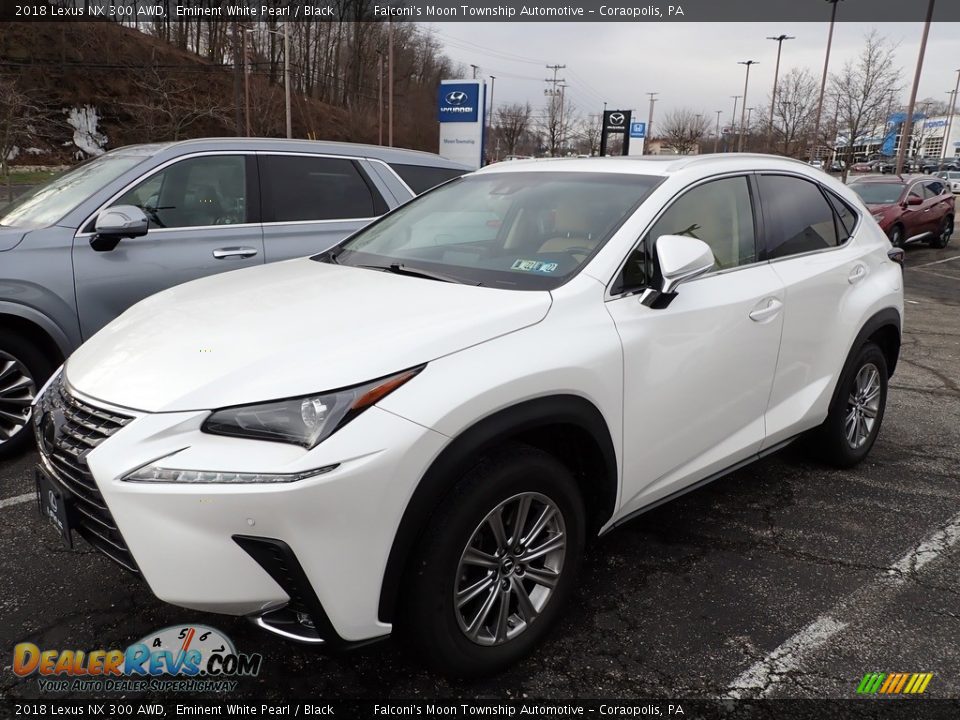 2018 Lexus NX 300 AWD Eminent White Pearl / Black Photo #1