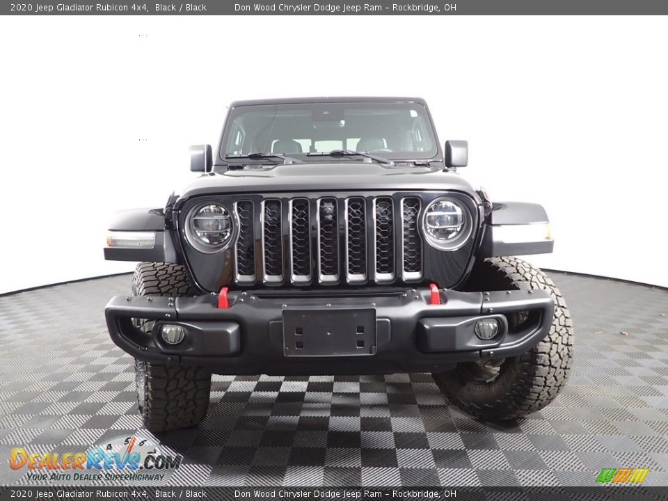 2020 Jeep Gladiator Rubicon 4x4 Black / Black Photo #8