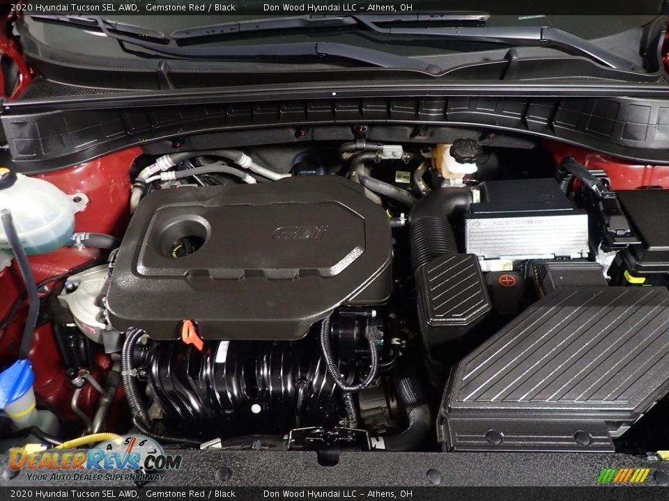 2020 Hyundai Tucson SEL AWD Gemstone Red / Black Photo #8