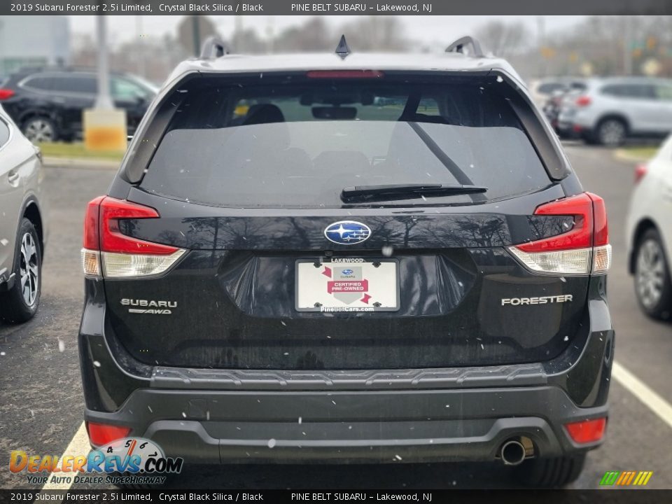 2019 Subaru Forester 2.5i Limited Crystal Black Silica / Black Photo #3