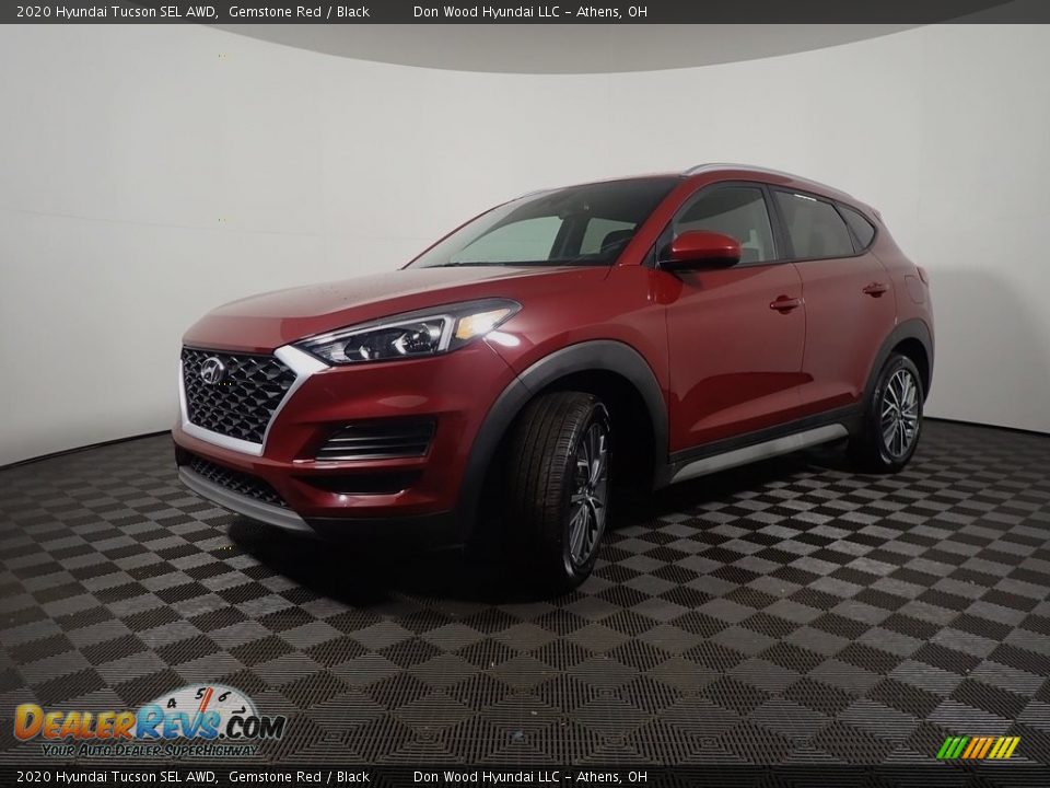 2020 Hyundai Tucson SEL AWD Gemstone Red / Black Photo #9