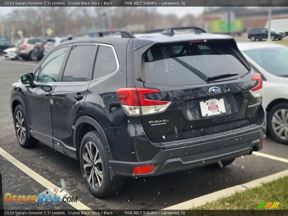 2019 Subaru Forester 2.5i Limited Crystal Black Silica / Black Photo #4