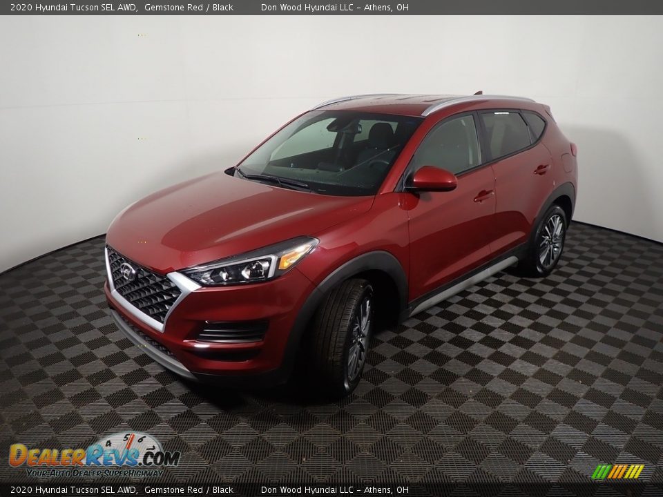 2020 Hyundai Tucson SEL AWD Gemstone Red / Black Photo #10