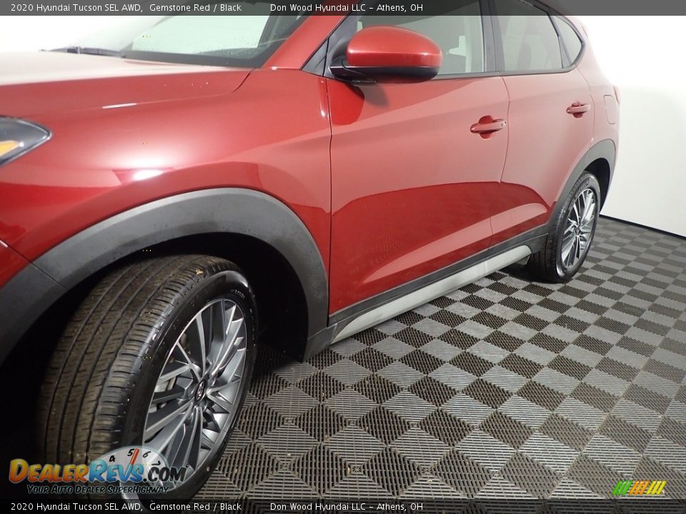 2020 Hyundai Tucson SEL AWD Gemstone Red / Black Photo #11