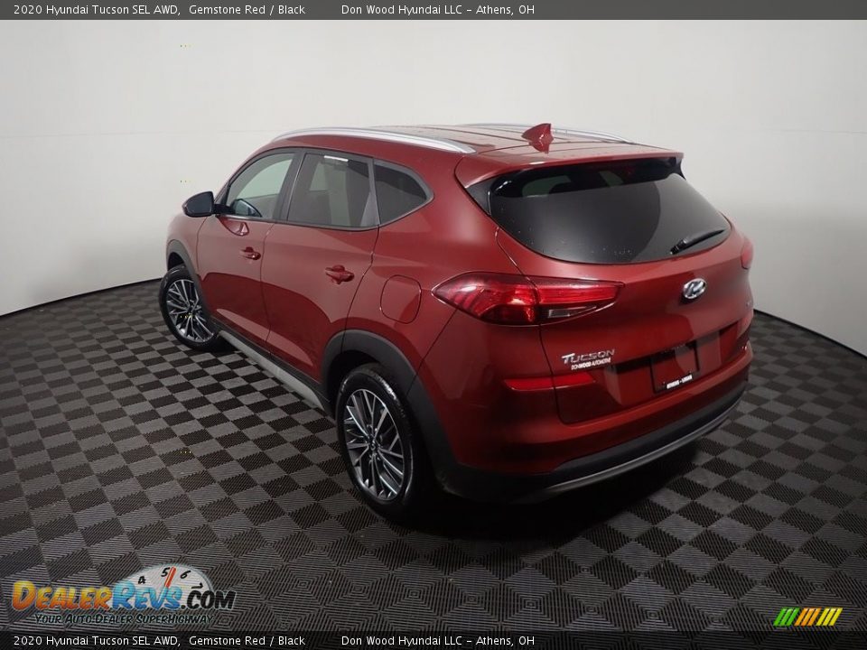 2020 Hyundai Tucson SEL AWD Gemstone Red / Black Photo #13