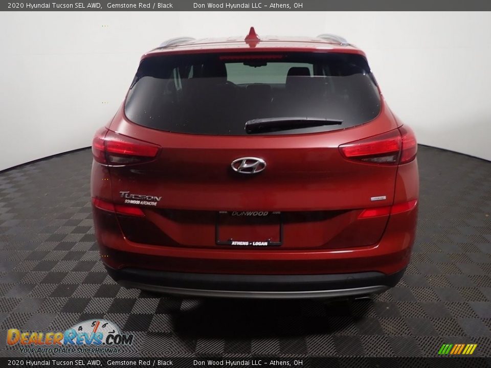 2020 Hyundai Tucson SEL AWD Gemstone Red / Black Photo #14