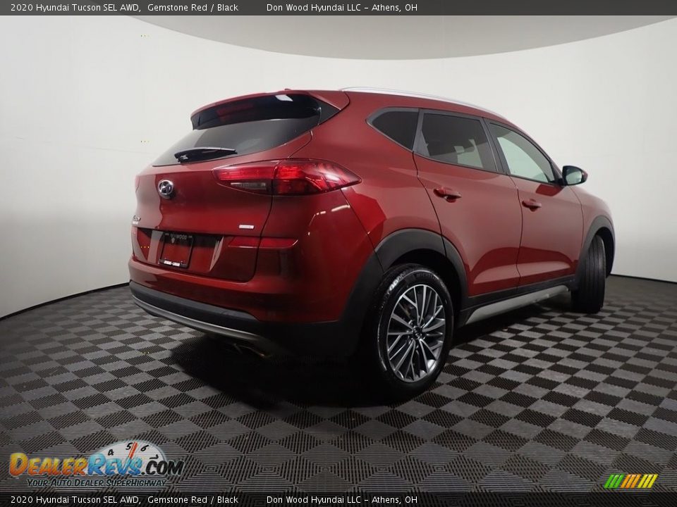 2020 Hyundai Tucson SEL AWD Gemstone Red / Black Photo #17
