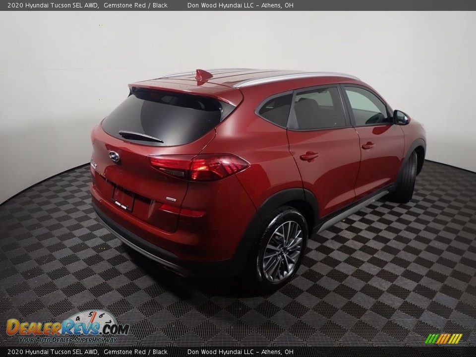 2020 Hyundai Tucson SEL AWD Gemstone Red / Black Photo #18