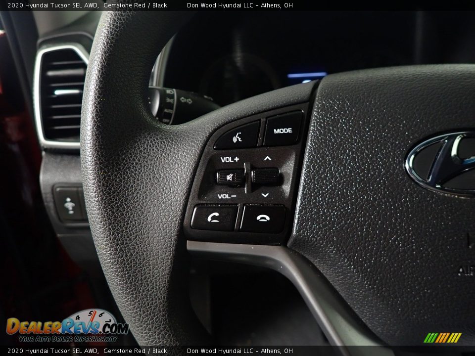 2020 Hyundai Tucson SEL AWD Gemstone Red / Black Photo #30