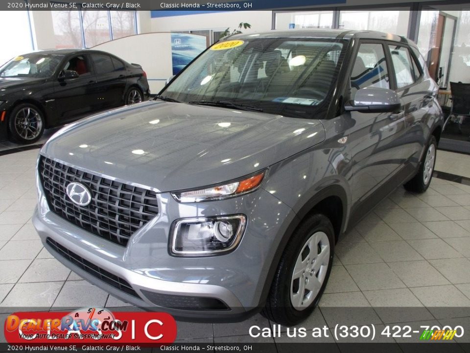 2020 Hyundai Venue SE Galactic Gray / Black Photo #1