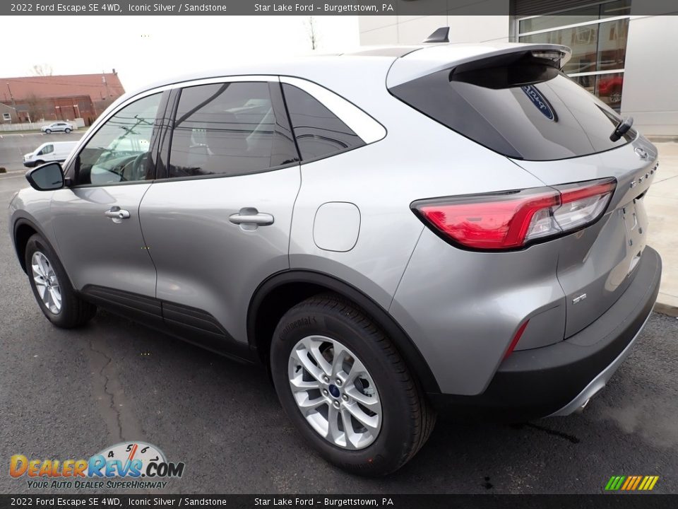 2022 Ford Escape SE 4WD Iconic Silver / Sandstone Photo #3