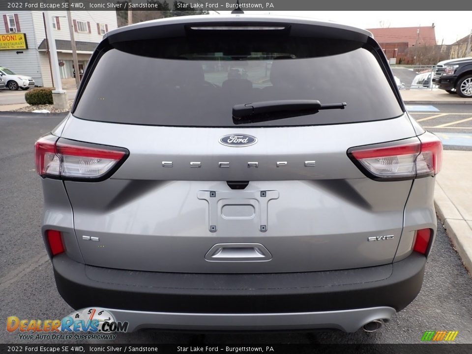 2022 Ford Escape SE 4WD Iconic Silver / Sandstone Photo #4