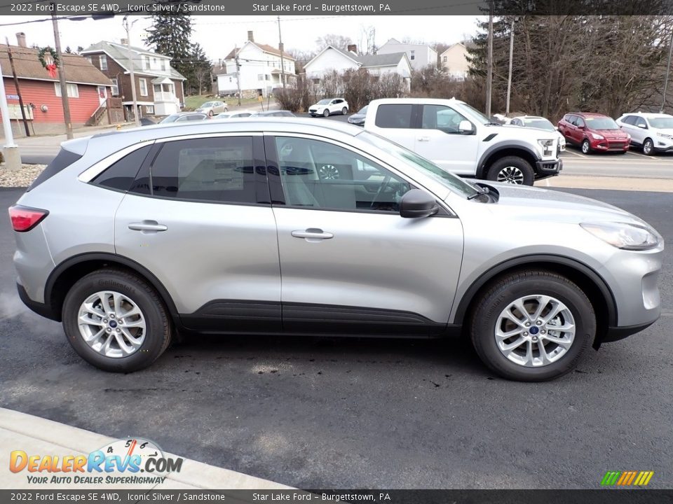 2022 Ford Escape SE 4WD Iconic Silver / Sandstone Photo #7