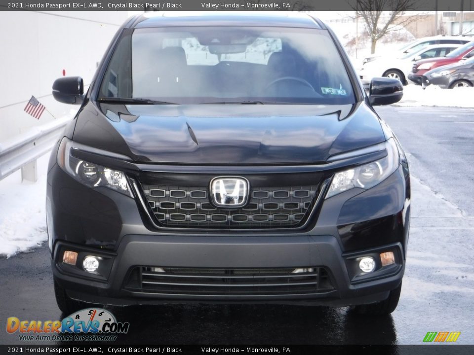 2021 Honda Passport EX-L AWD Crystal Black Pearl / Black Photo #5