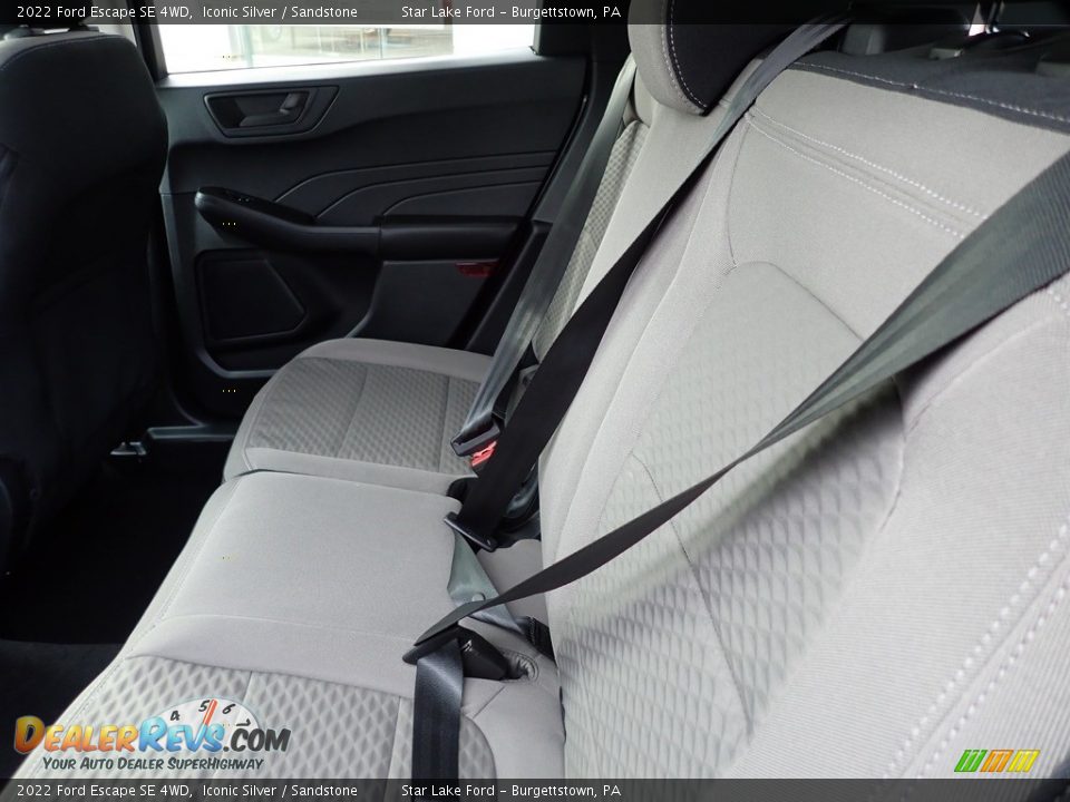 Rear Seat of 2022 Ford Escape SE 4WD Photo #11