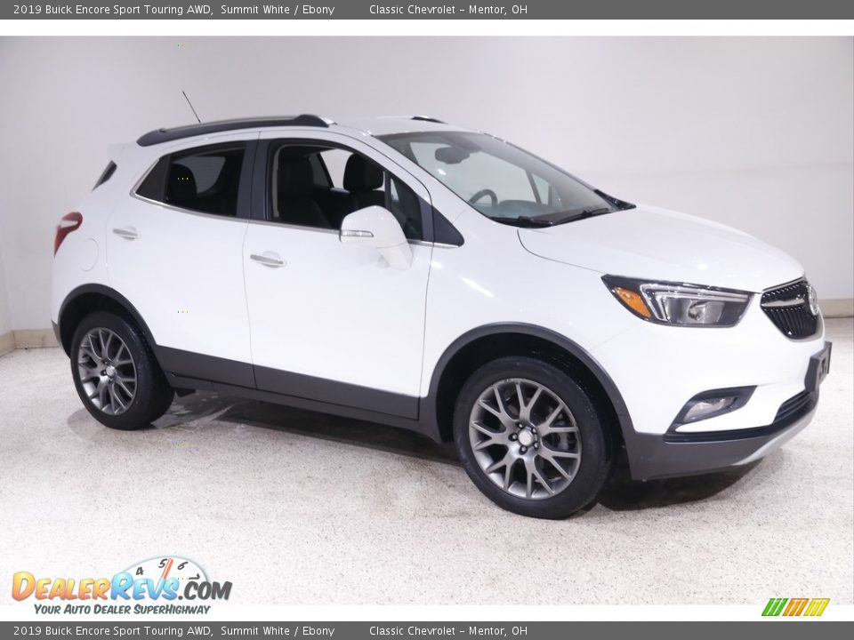 2019 Buick Encore Sport Touring AWD Summit White / Ebony Photo #1