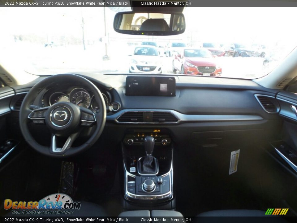 2022 Mazda CX-9 Touring AWD Snowflake White Pearl Mica / Black Photo #3