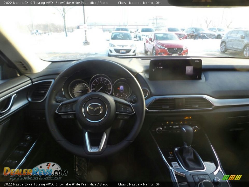 2022 Mazda CX-9 Touring AWD Snowflake White Pearl Mica / Black Photo #4