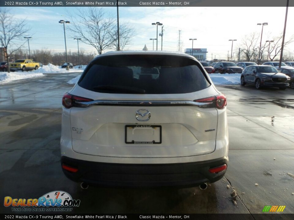 2022 Mazda CX-9 Touring AWD Snowflake White Pearl Mica / Black Photo #5