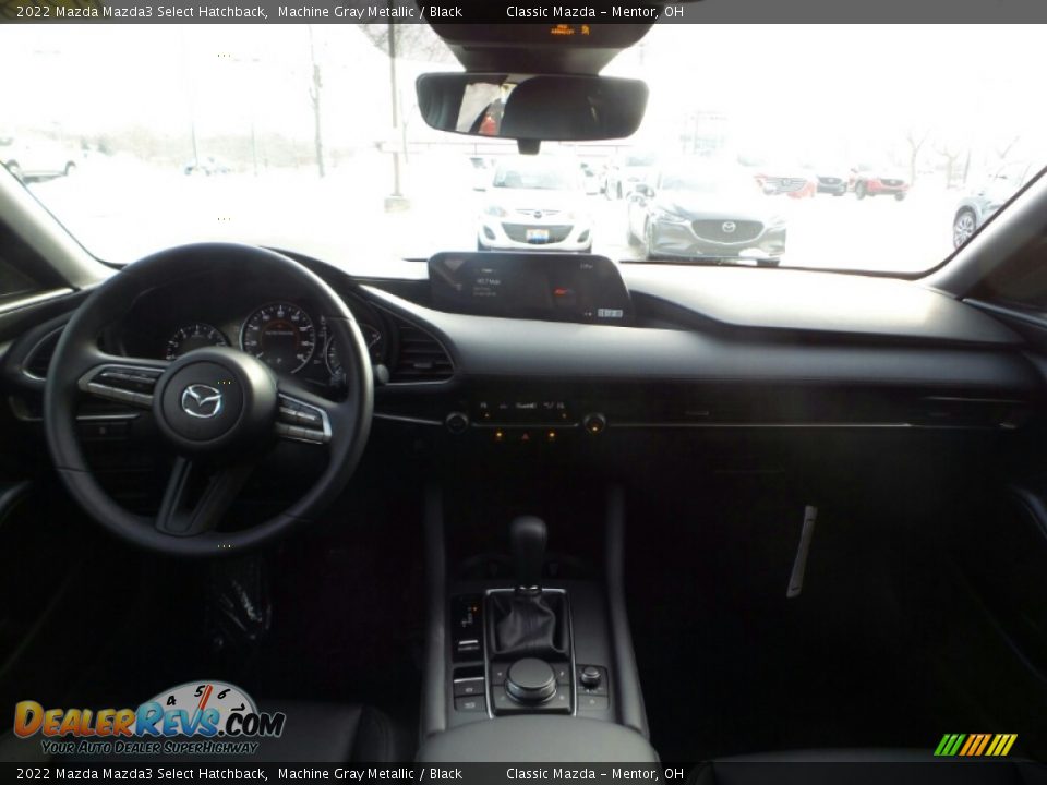 2022 Mazda Mazda3 Select Hatchback Machine Gray Metallic / Black Photo #3