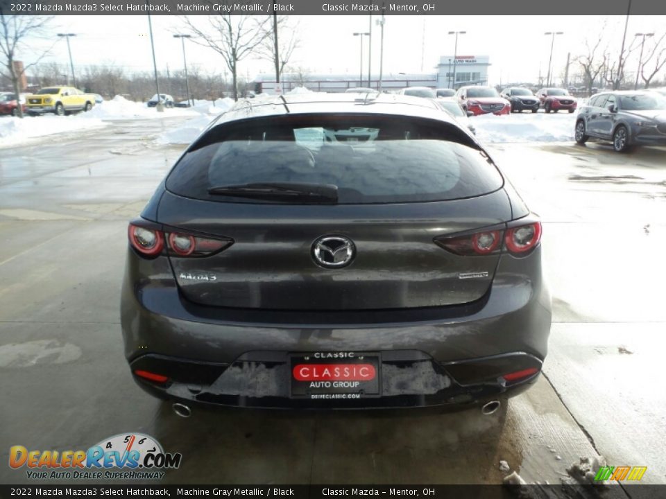 2022 Mazda Mazda3 Select Hatchback Machine Gray Metallic / Black Photo #5