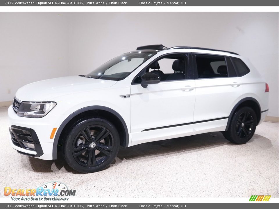 2019 Volkswagen Tiguan SEL R-Line 4MOTION Pure White / Titan Black Photo #3