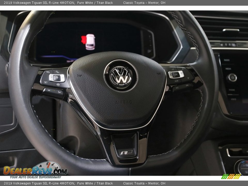 2019 Volkswagen Tiguan SEL R-Line 4MOTION Pure White / Titan Black Photo #7