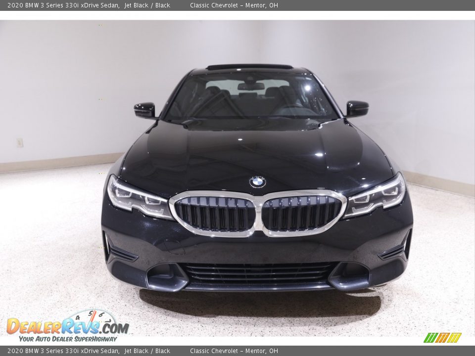 2020 BMW 3 Series 330i xDrive Sedan Jet Black / Black Photo #2