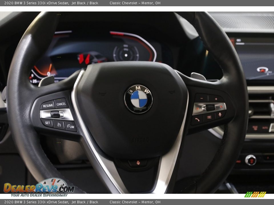 2020 BMW 3 Series 330i xDrive Sedan Steering Wheel Photo #7