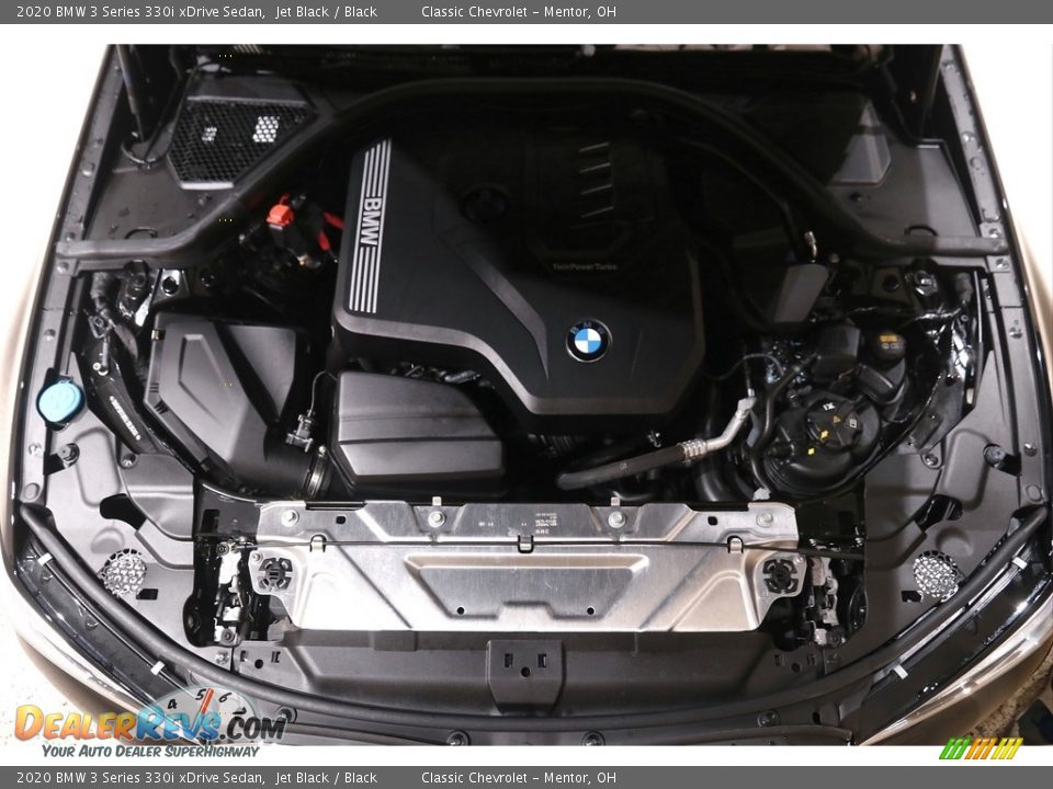 2020 BMW 3 Series 330i xDrive Sedan Jet Black / Black Photo #22