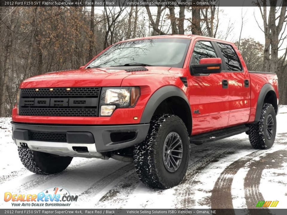 Front 3/4 View of 2012 Ford F150 SVT Raptor SuperCrew 4x4 Photo #1