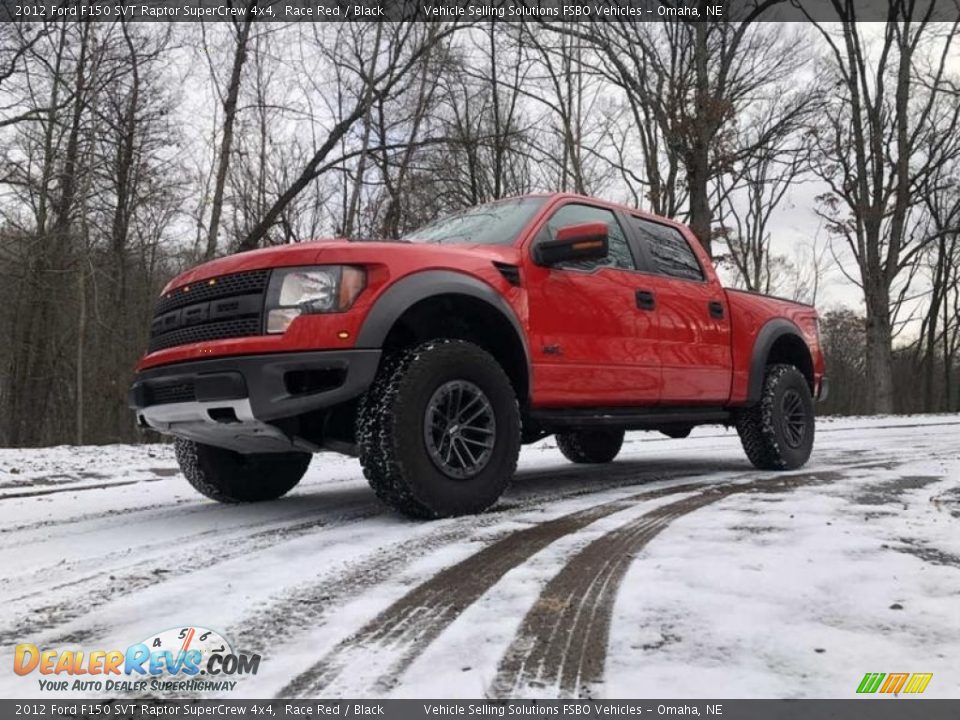 2012 Ford F150 SVT Raptor SuperCrew 4x4 Race Red / Black Photo #4