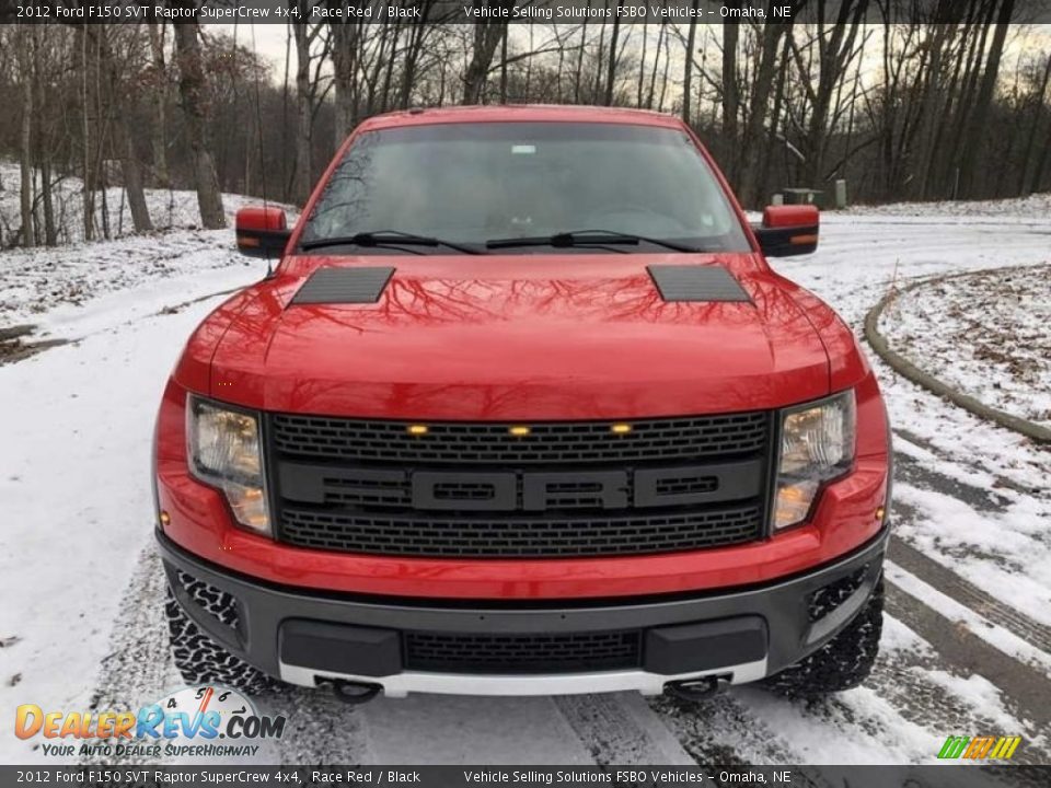 2012 Ford F150 SVT Raptor SuperCrew 4x4 Race Red / Black Photo #5