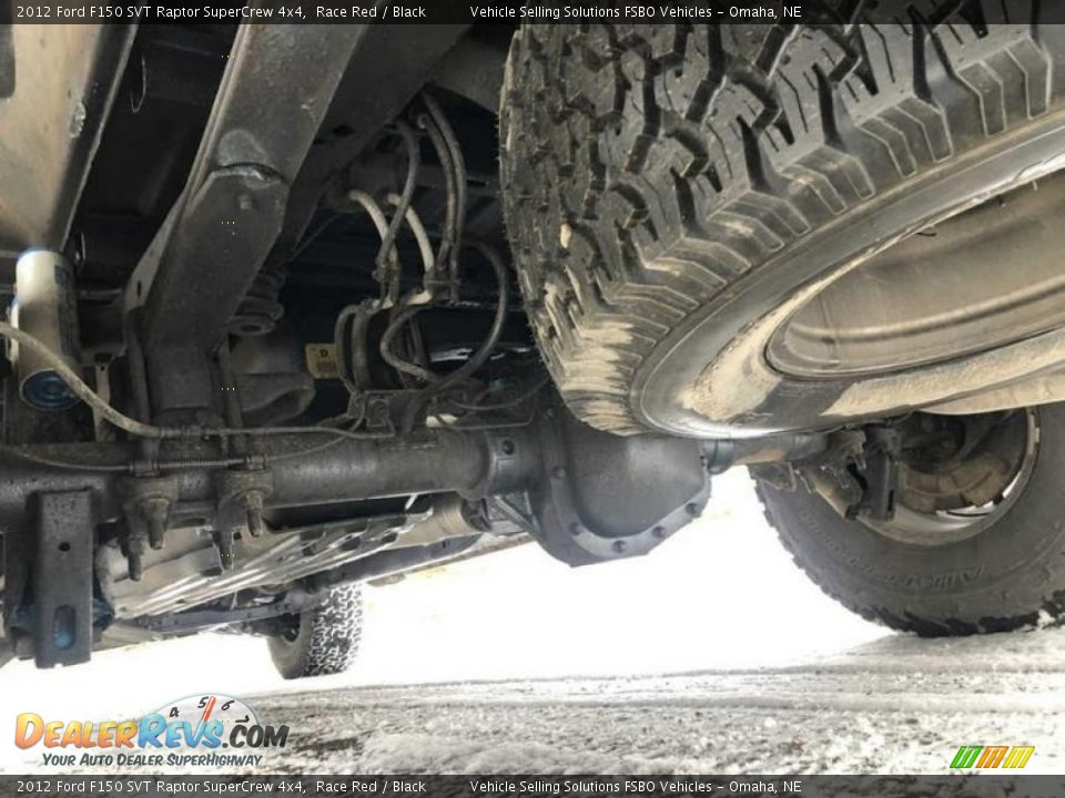 Undercarriage of 2012 Ford F150 SVT Raptor SuperCrew 4x4 Photo #8