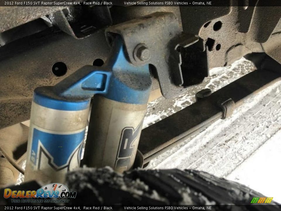 Undercarriage of 2012 Ford F150 SVT Raptor SuperCrew 4x4 Photo #9