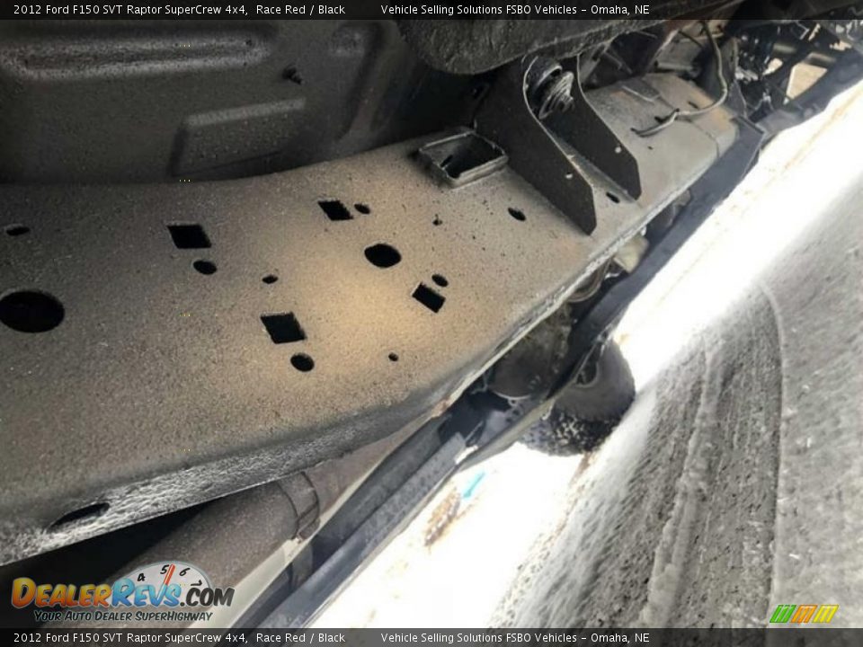 Undercarriage of 2012 Ford F150 SVT Raptor SuperCrew 4x4 Photo #10