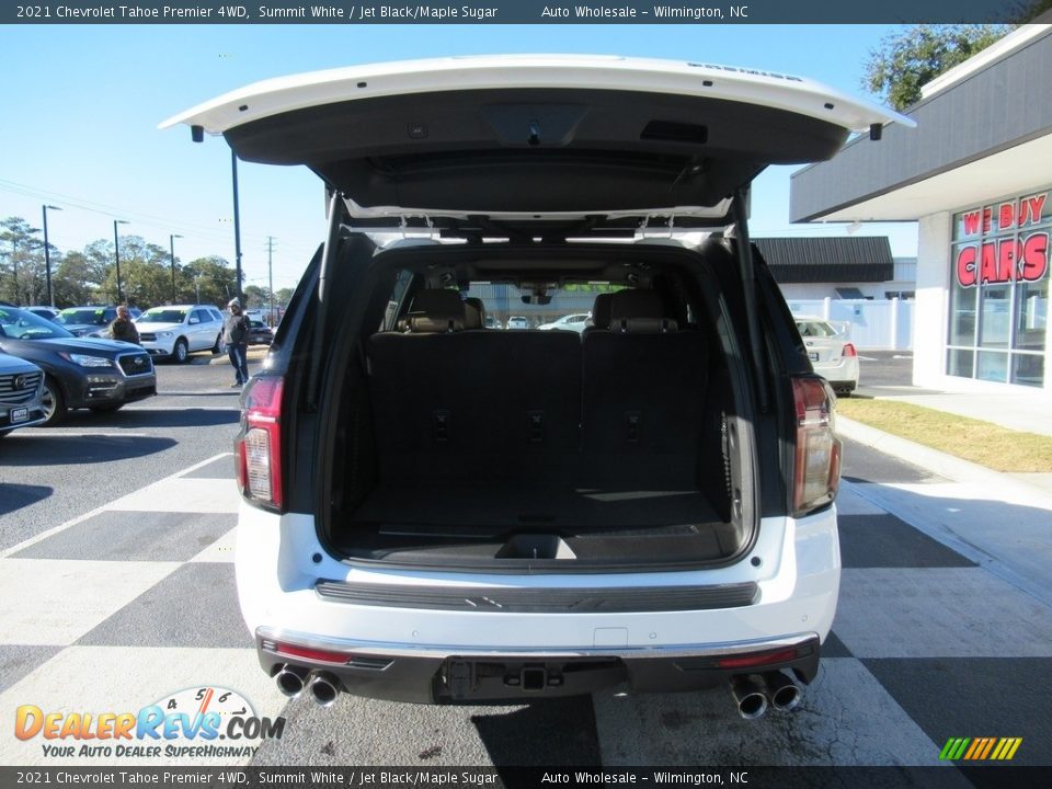 2021 Chevrolet Tahoe Premier 4WD Summit White / Jet Black/Maple Sugar Photo #5