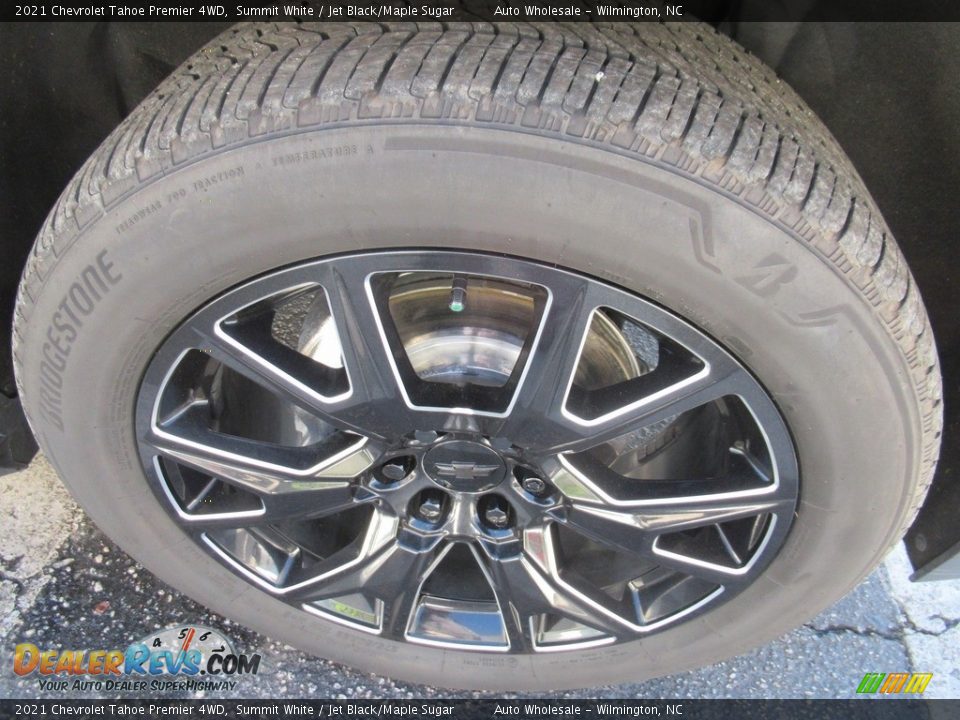 2021 Chevrolet Tahoe Premier 4WD Summit White / Jet Black/Maple Sugar Photo #7