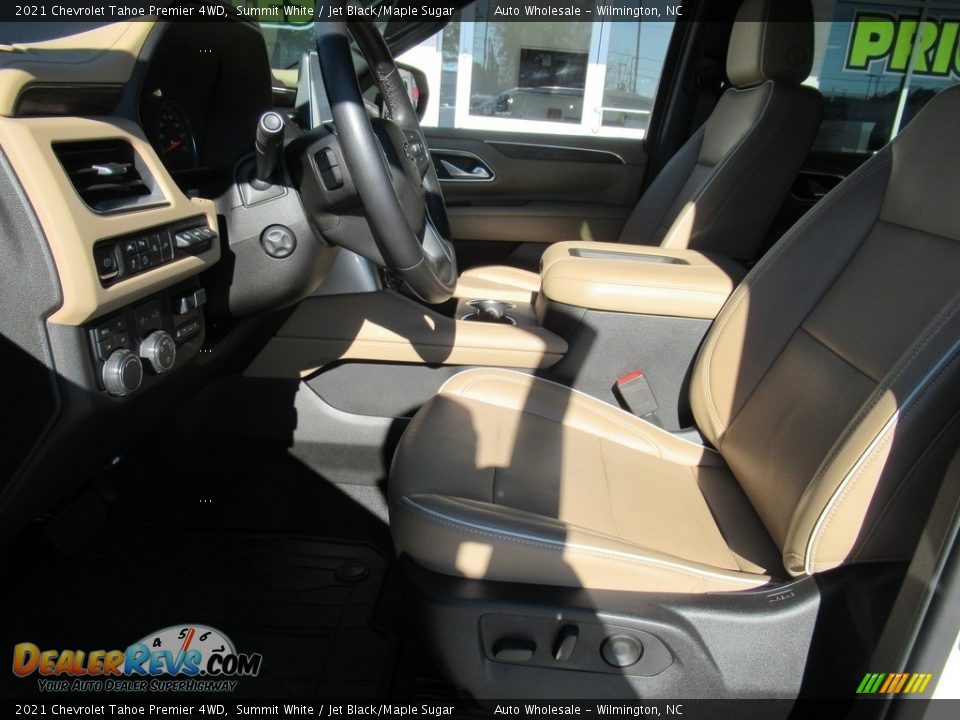 2021 Chevrolet Tahoe Premier 4WD Summit White / Jet Black/Maple Sugar Photo #10