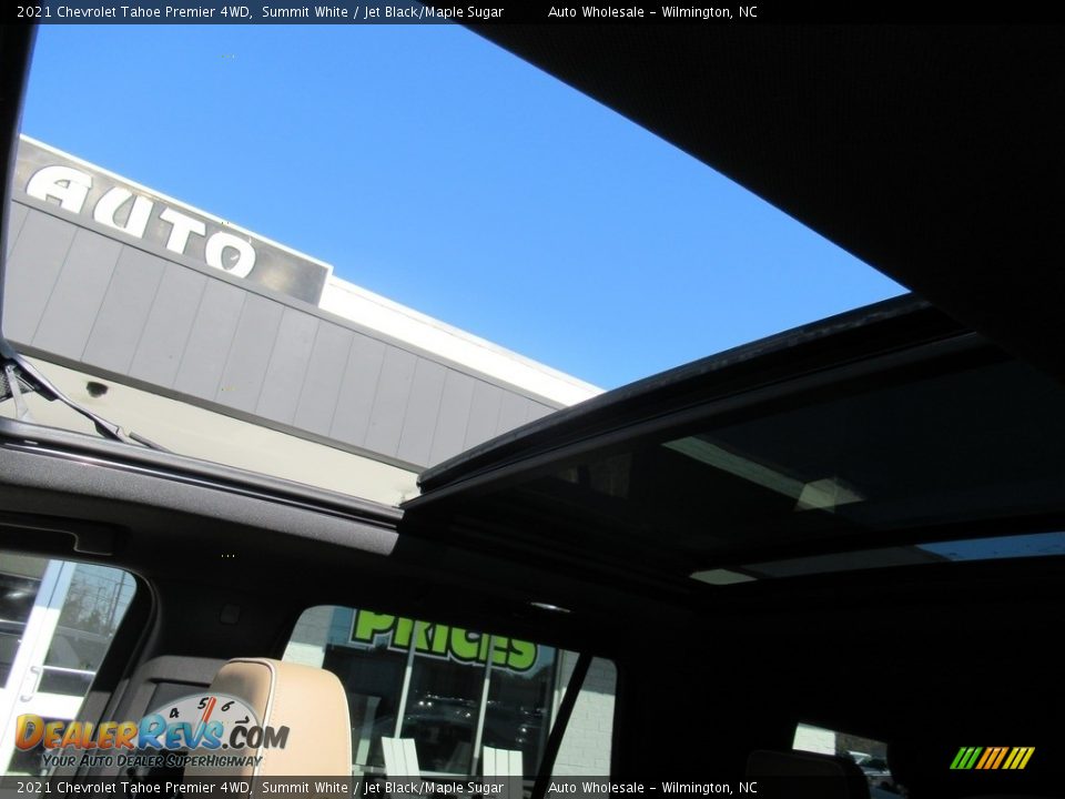 2021 Chevrolet Tahoe Premier 4WD Summit White / Jet Black/Maple Sugar Photo #11