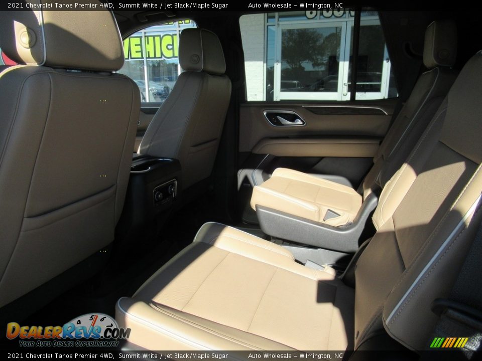 2021 Chevrolet Tahoe Premier 4WD Summit White / Jet Black/Maple Sugar Photo #12