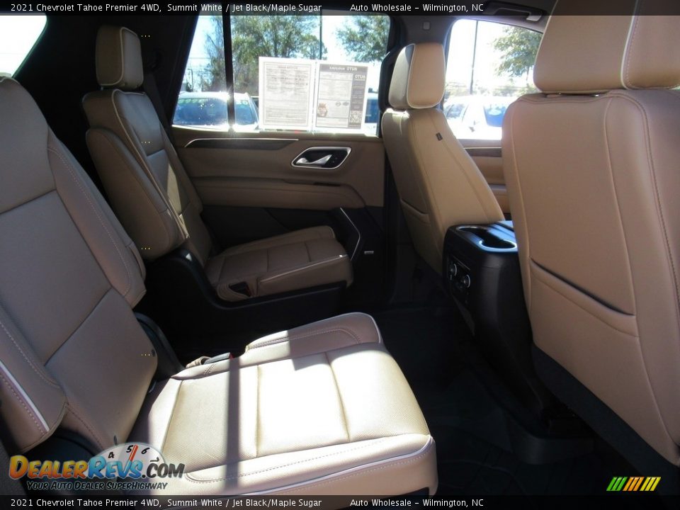 2021 Chevrolet Tahoe Premier 4WD Summit White / Jet Black/Maple Sugar Photo #14
