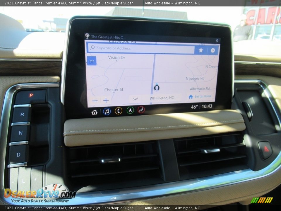 2021 Chevrolet Tahoe Premier 4WD Summit White / Jet Black/Maple Sugar Photo #17